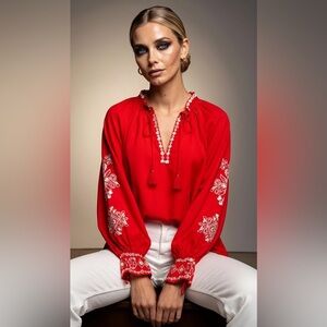 Tory Burch Flamingo Tunic